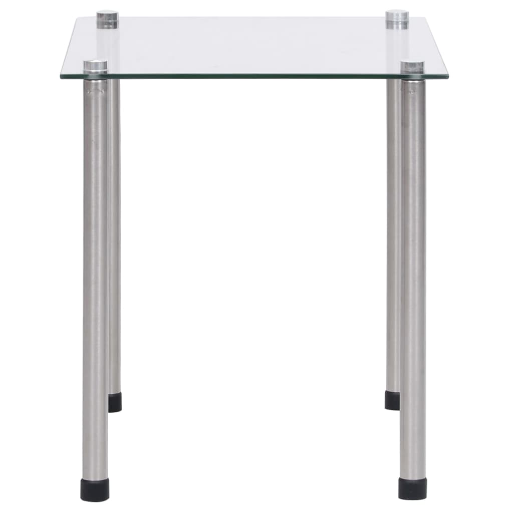 Satsbord 3 St Genomskinlig Härdat Glas