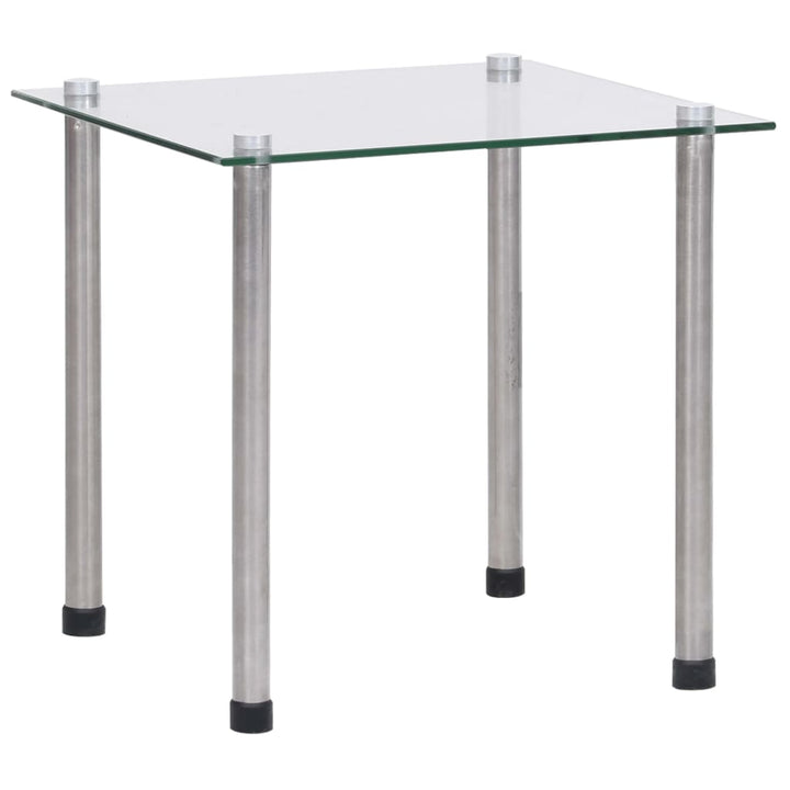 Satsbord 3 St Genomskinlig Härdat Glas