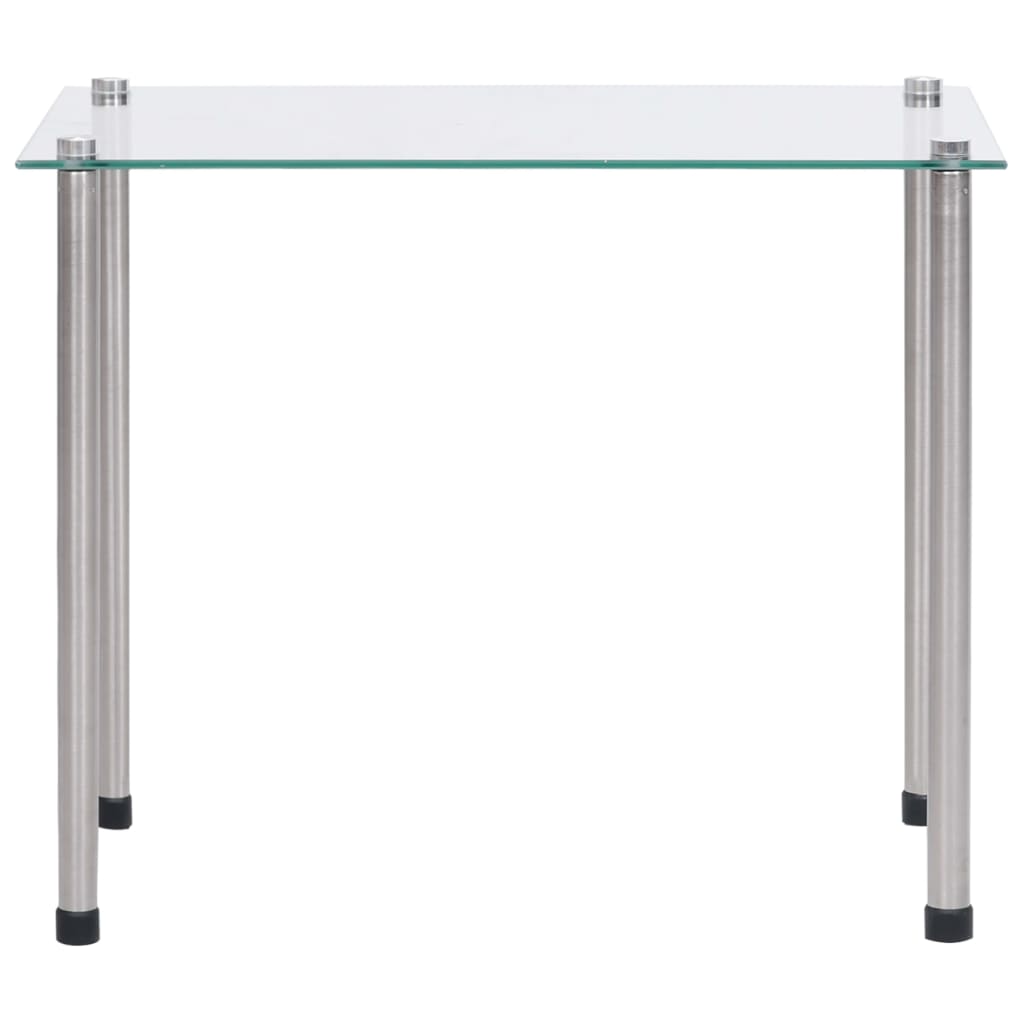 Satsbord 3 St Genomskinlig Härdat Glas