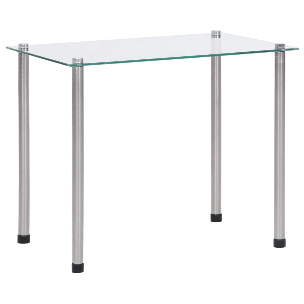 Satsbord 3 St Genomskinlig Härdat Glas