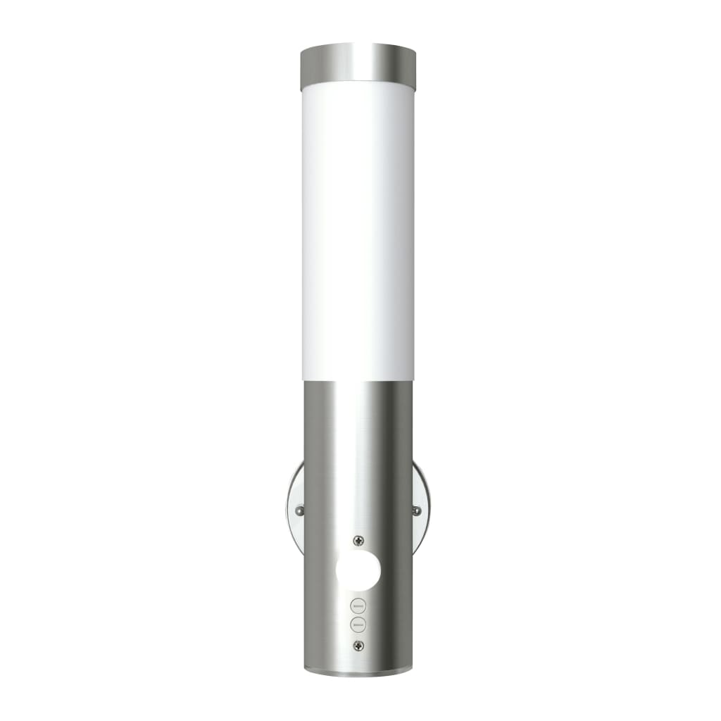 Utomhusvägglampa Med Sensor Rostfritt Stål