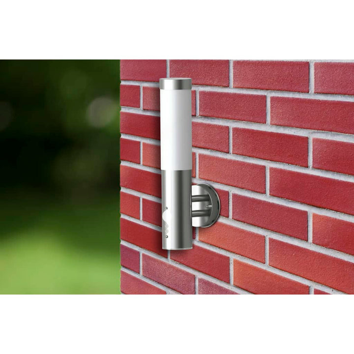 Utomhusvägglampa Med Sensor Rostfritt Stål
