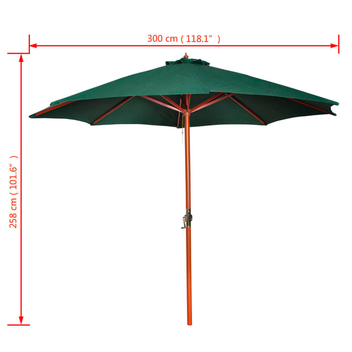 Parasoll 258 Cm
