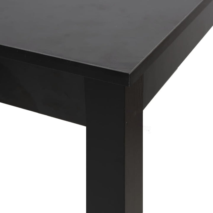 Barbord Mdf Svart 115X55X107 Cm