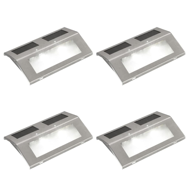 Vägglampa Solcell 4-Pack