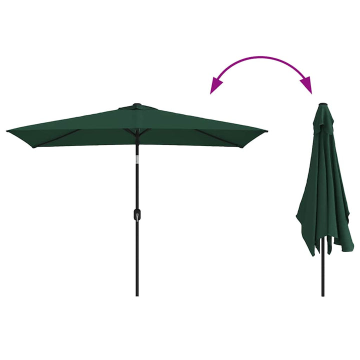 Parasoll 200 X 300 Cm Rektangulär