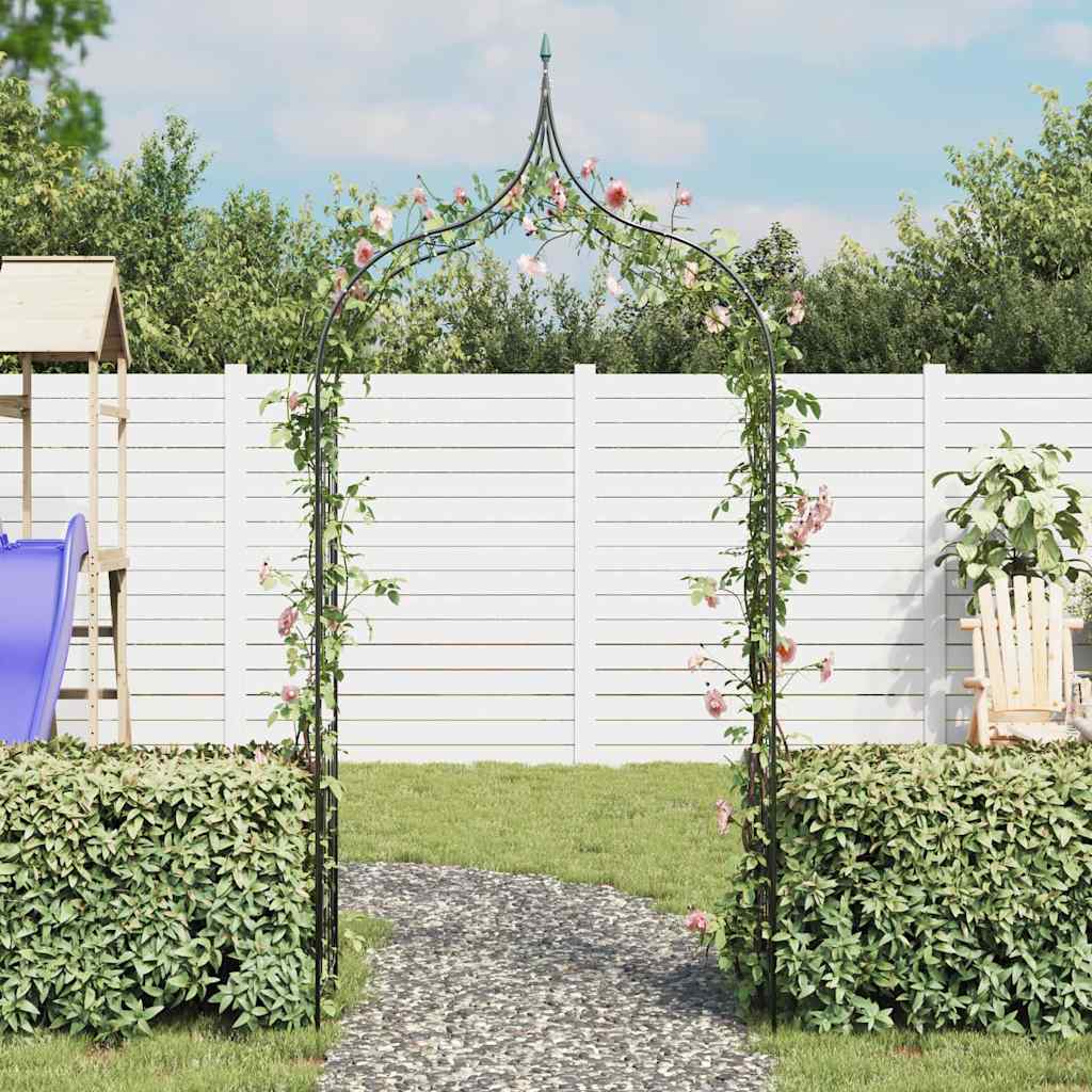 Pergola För Klätterväxter Mörkgrön
