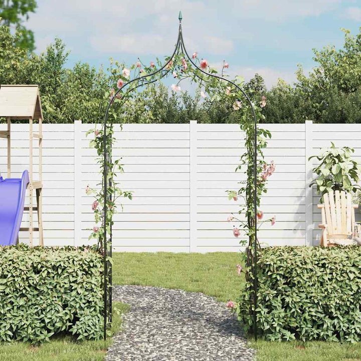 Pergola För Klätterväxter Mörkgrön