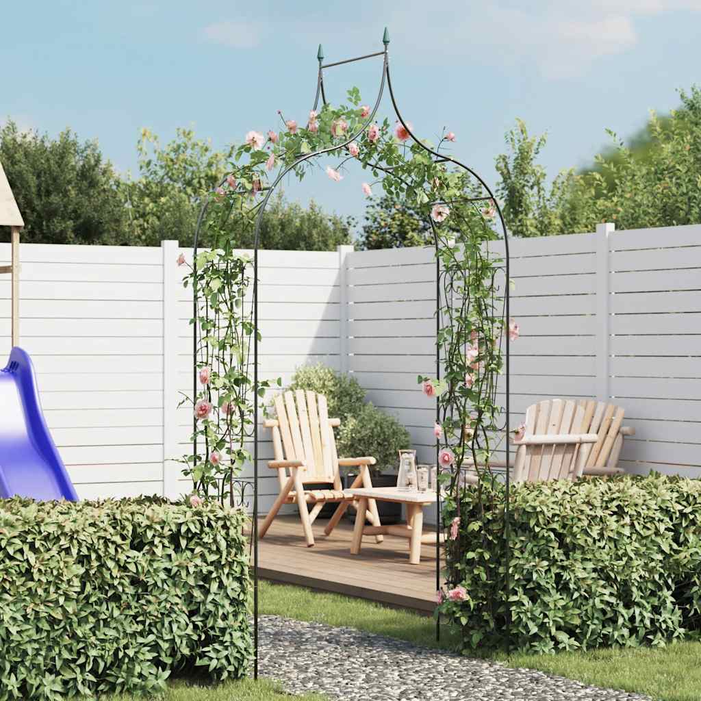 Pergola För Klätterväxter Mörkgrön