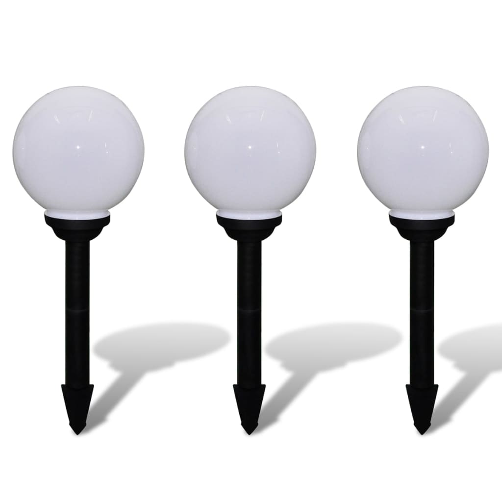 Utomhuslampor 3 St Led Med Markspett