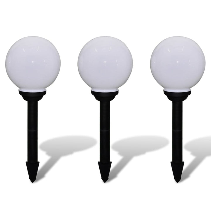 Utomhuslampor 3 St Led Med Markspett