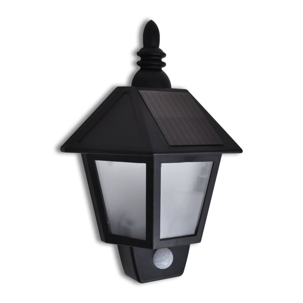Solenergi-Vägglampa Med Rörelsesensor