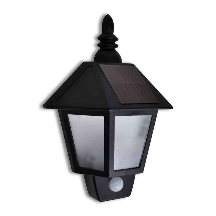 Solenergi-Vägglampa Med Rörelsesensor
