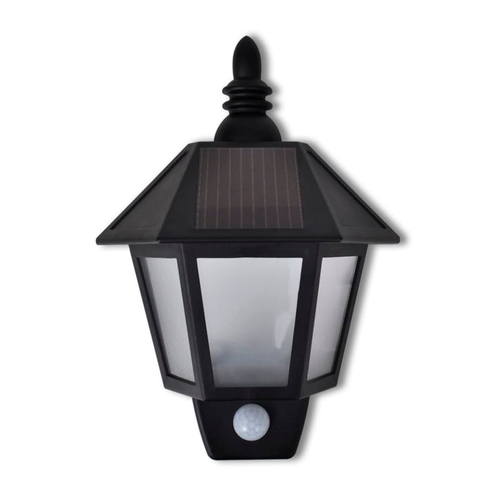 Solenergi-Vägglampa Med Rörelsesensor