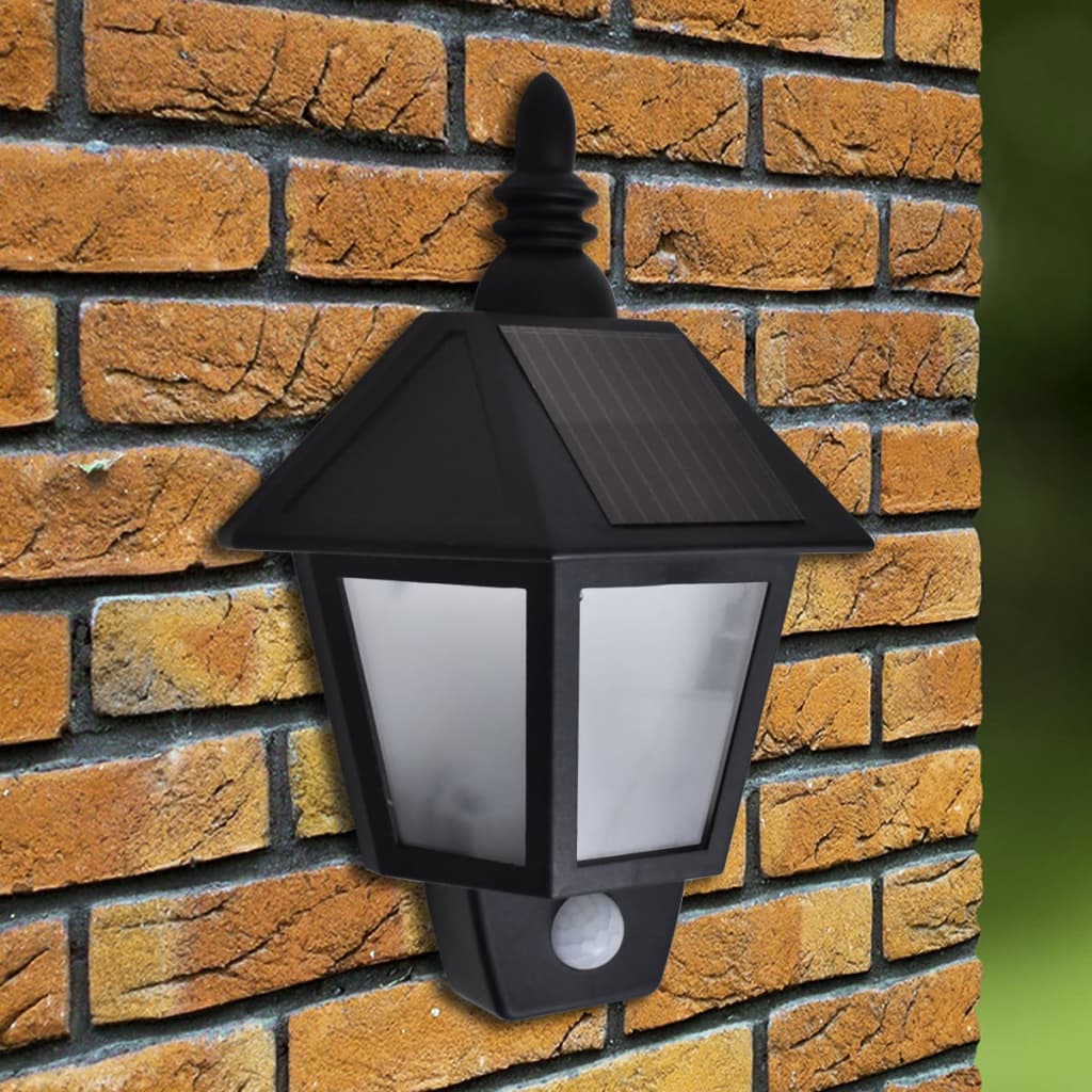 Solenergi-Vägglampa Med Rörelsesensor