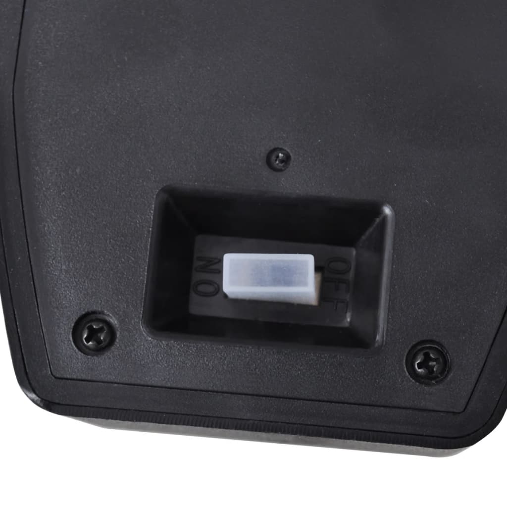 Soldriven Vägglampa Med Rörelsesensor 2 St