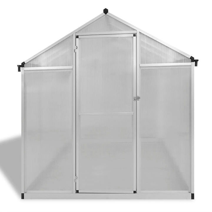 Växthus I Förstärkt Aluminium Med Basram 4,6 M²