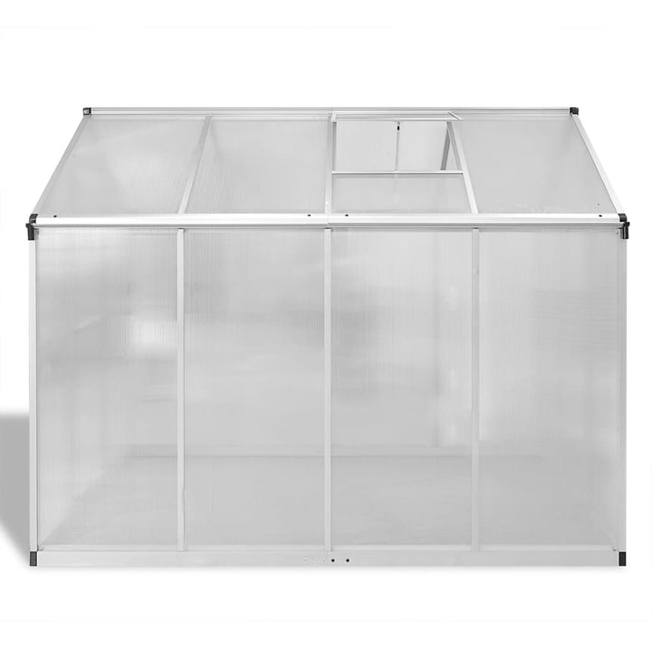 Växthus I Förstärkt Aluminium Med Basram 4,6 M²