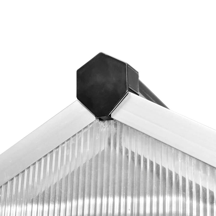Växthus I Förstärkt Aluminium Med Basram 4,6 M²