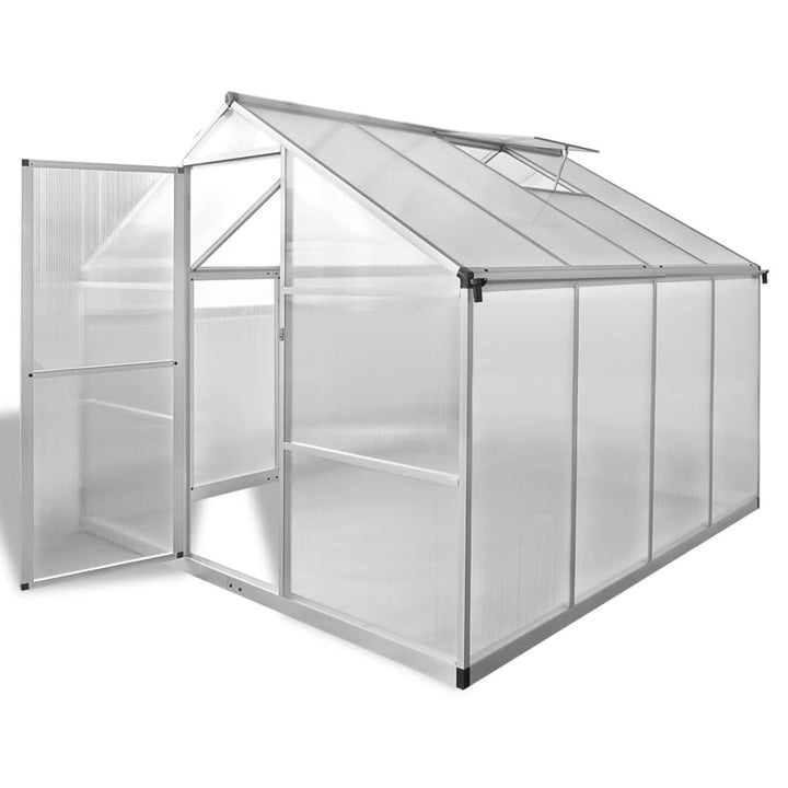 Växthus I Förstärkt Aluminium Med Basram 4,6 M²