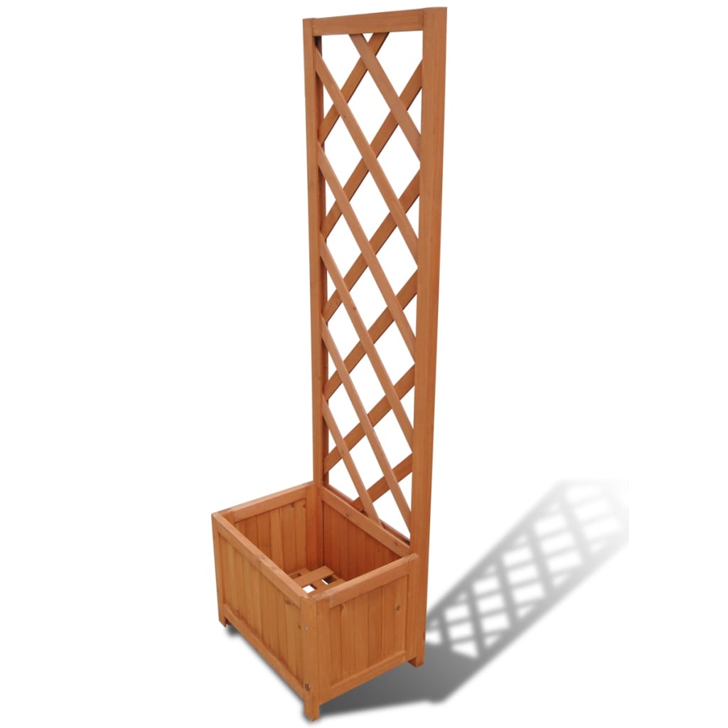 Blomlåda Med Spaljé