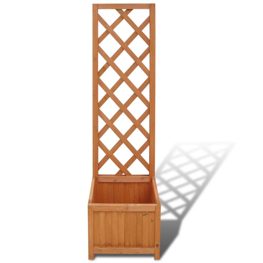 Blomlåda Med Spaljé