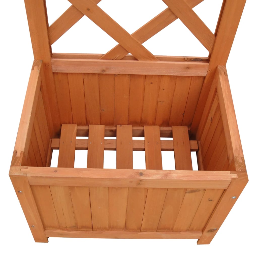 Blomlåda Med Spaljé
