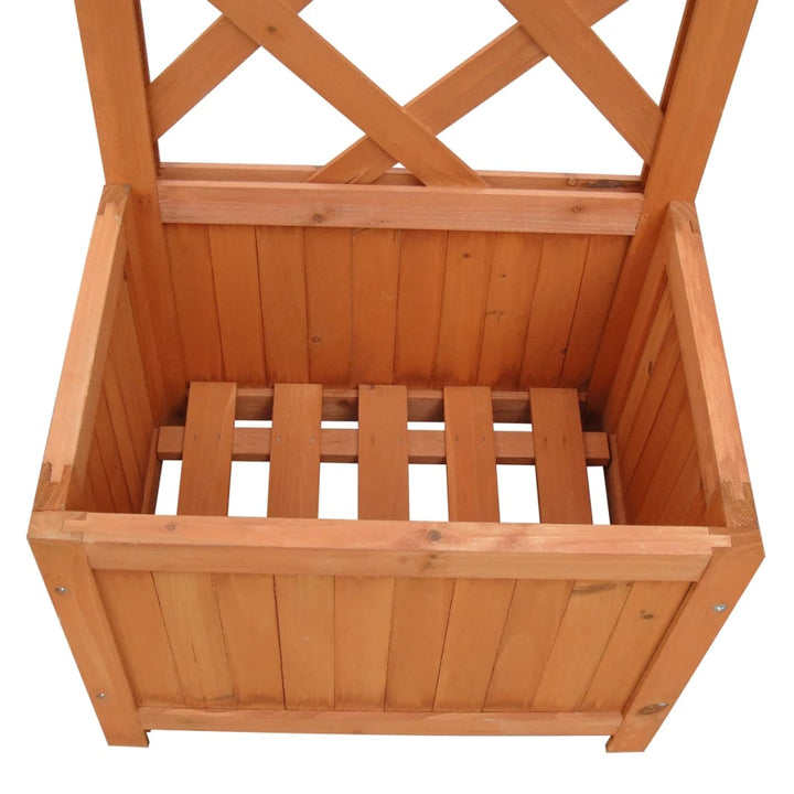 Blomlåda Med Spaljé