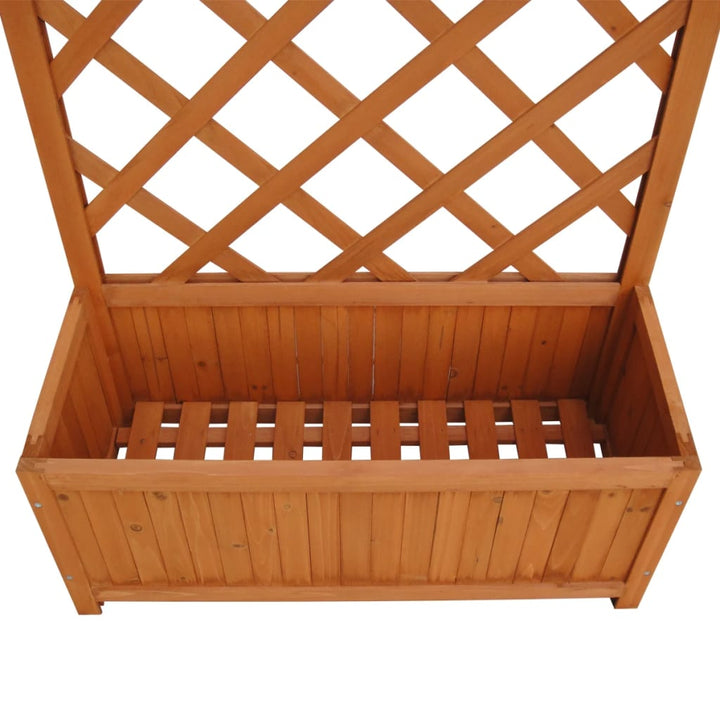 Odlingslåda Med Spaljé