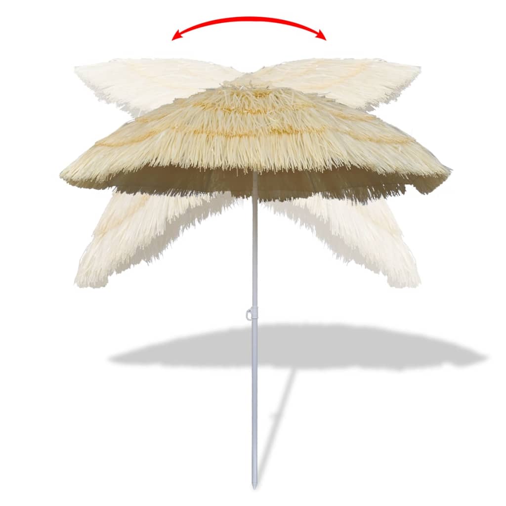 Lutbart Strandparasoll Hawaii Inspirerad