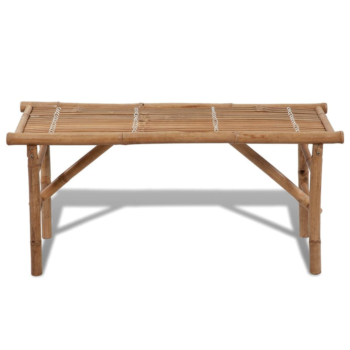 Hopfällbar Trädgårdsbänk 118 Cm Bambu