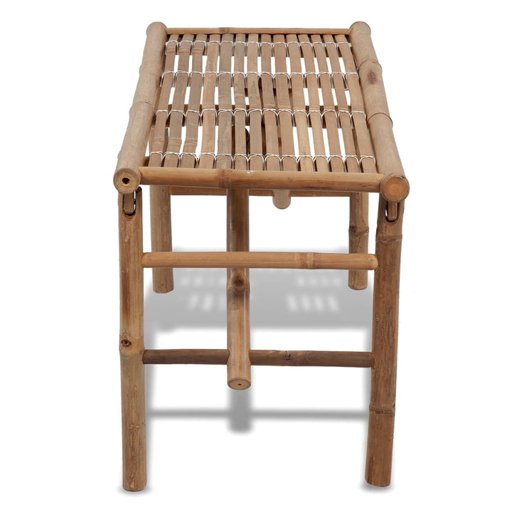Hopfällbar Trädgårdsbänk 118 Cm Bambu