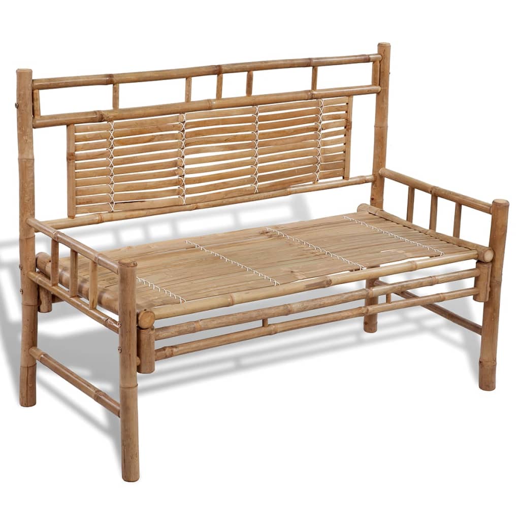 Trädgårdsbänk 120 Cm Bambu