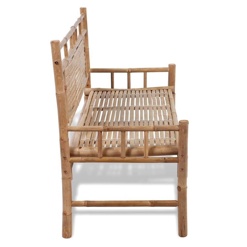 Trädgårdsbänk 120 Cm Bambu
