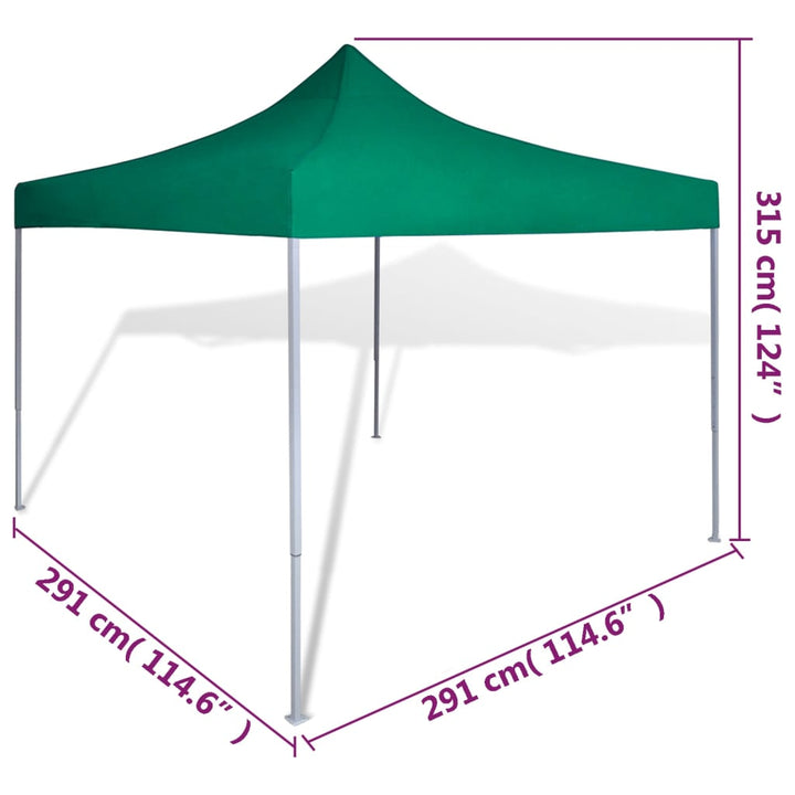 T Hopfällbart Tält 3 X 3 M