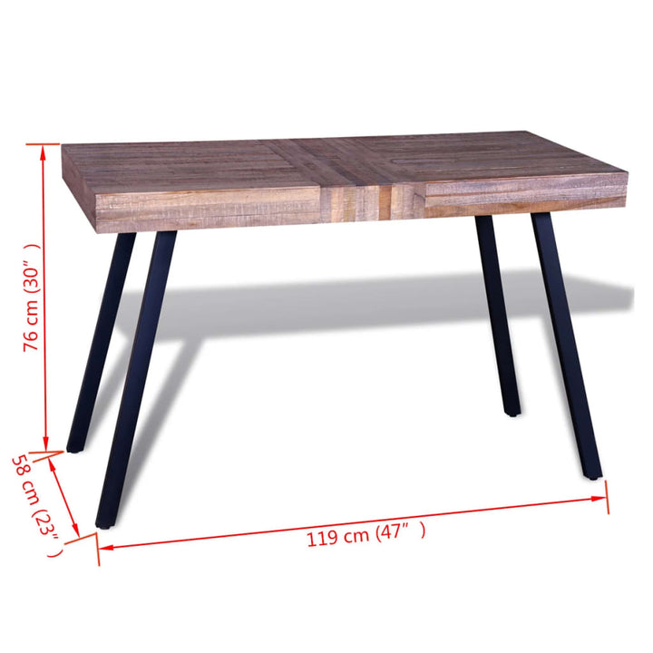 Bord I Återvunnen Teak