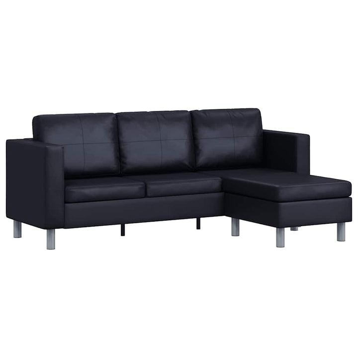 Divansoffa 3-Sits Konstläder