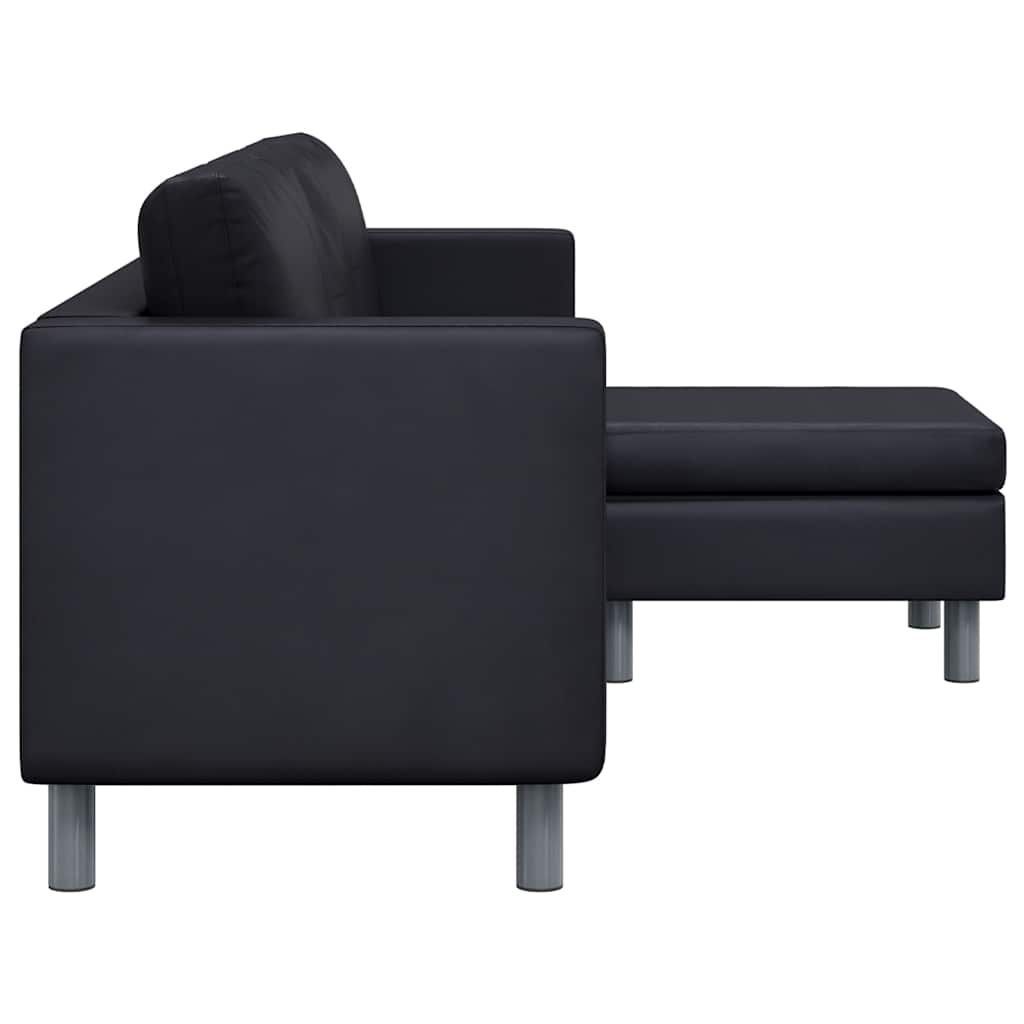 Divansoffa 3-Sits Konstläder
