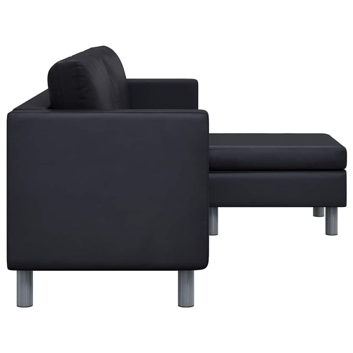 Divansoffa 3-Sits Konstläder