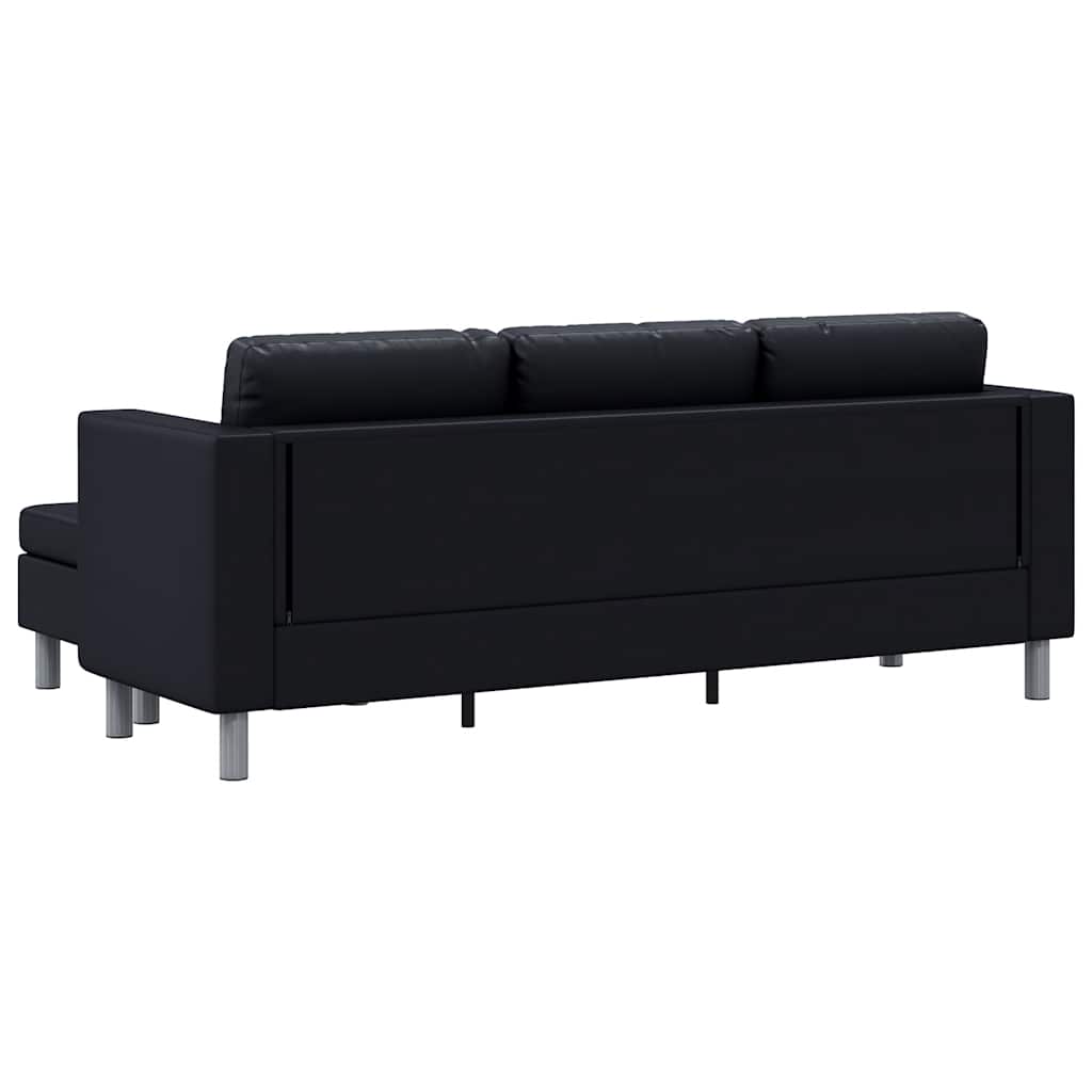 Divansoffa 3-Sits Konstläder