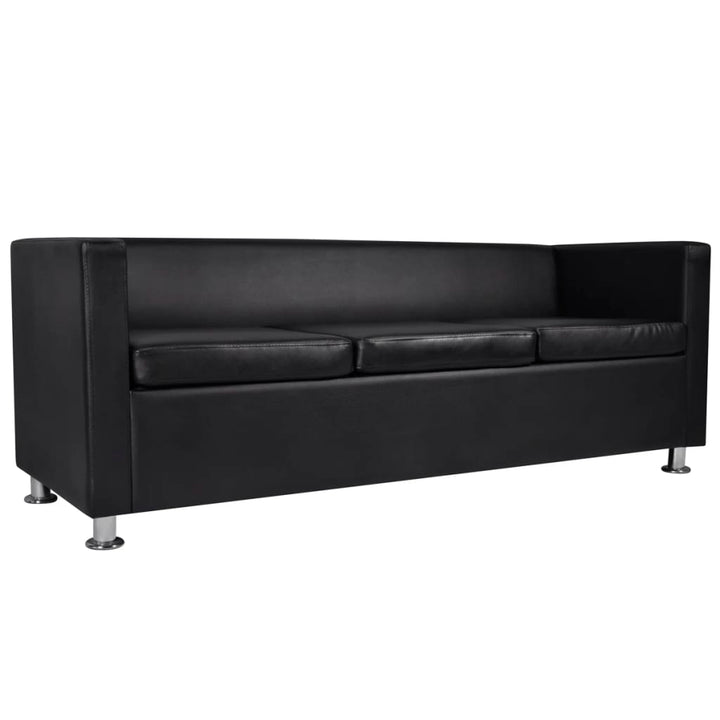 Soffa 3-Sits Konstläder
