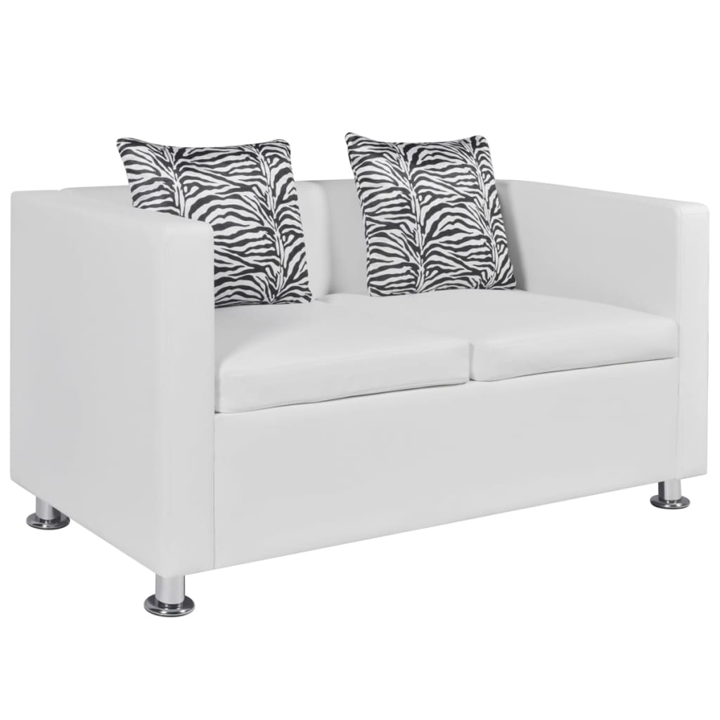 Soffa 3-Sits Konstläder