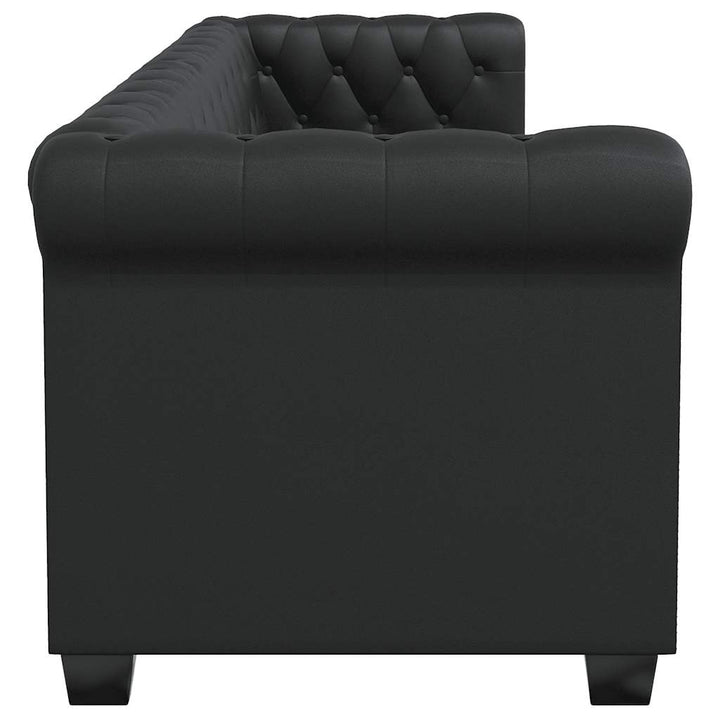 Chesterfield 3-Sits Konstläder