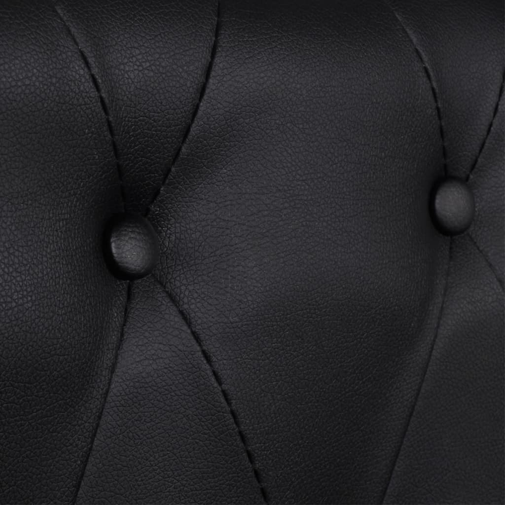 Chesterfield 3-Sits Konstläder