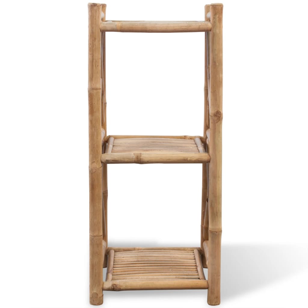 Hylla Med 3 Nivåer Bambu