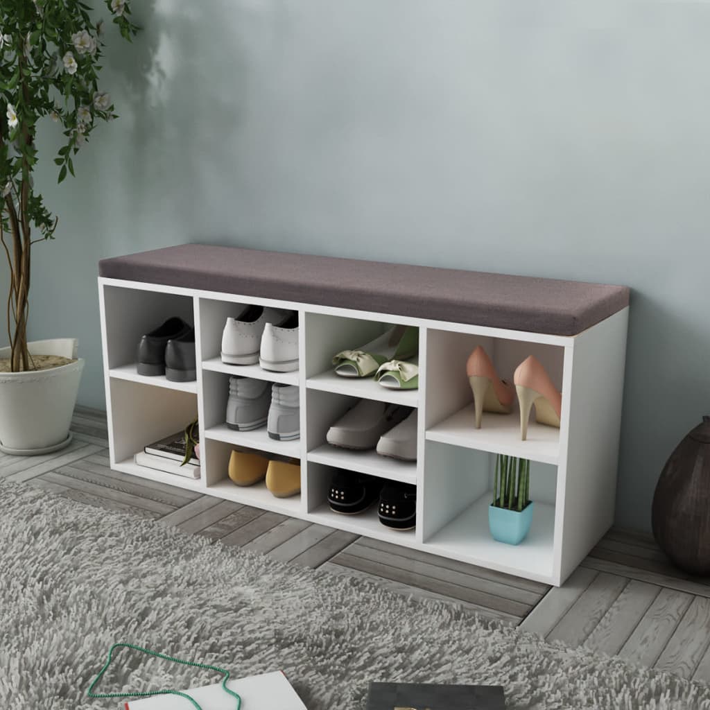 Skobänk 103X30X48 Cm Konstruerat Trä