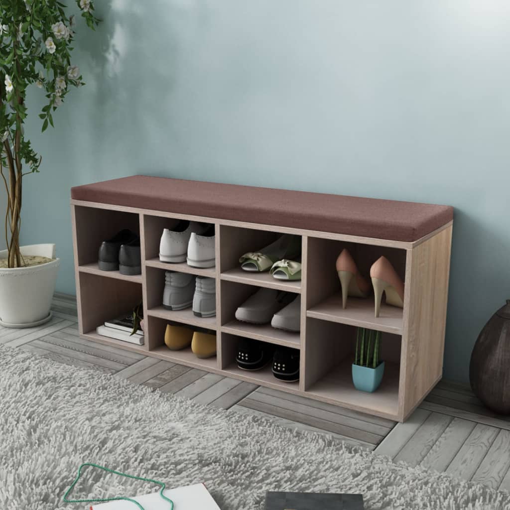 Skobänk 103X30X48 Cm Konstruerat Trä