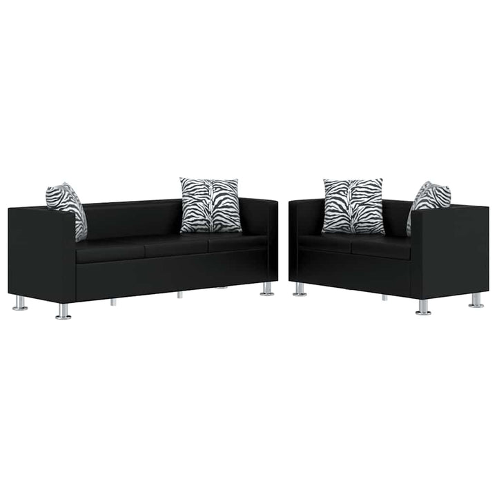 Soffa 3-Sits Konstläder