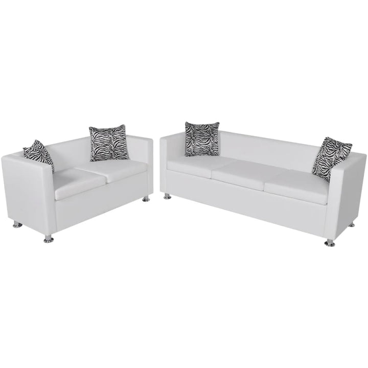 Soffa 3-Sits Konstläder