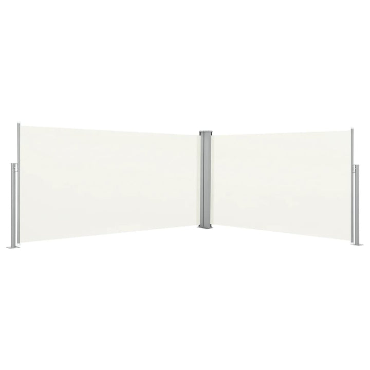 Infällbar Skärm 160X600 Cm Gräddvit